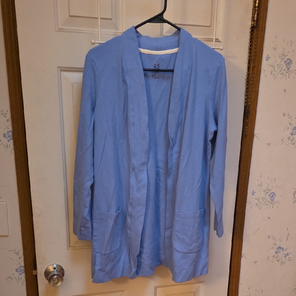 Isaac Mizrahi Light Blue Cardigan